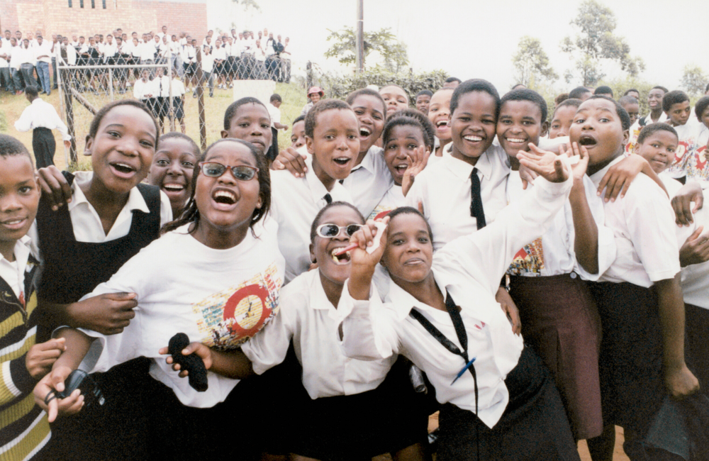High school students in KwaZulu-Natal, South Africa. © 2000 Patrick Coleman, Courtesy of Photoshare. Image is for illustrative purposes only.
